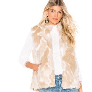 Steve Madden faux fur vest